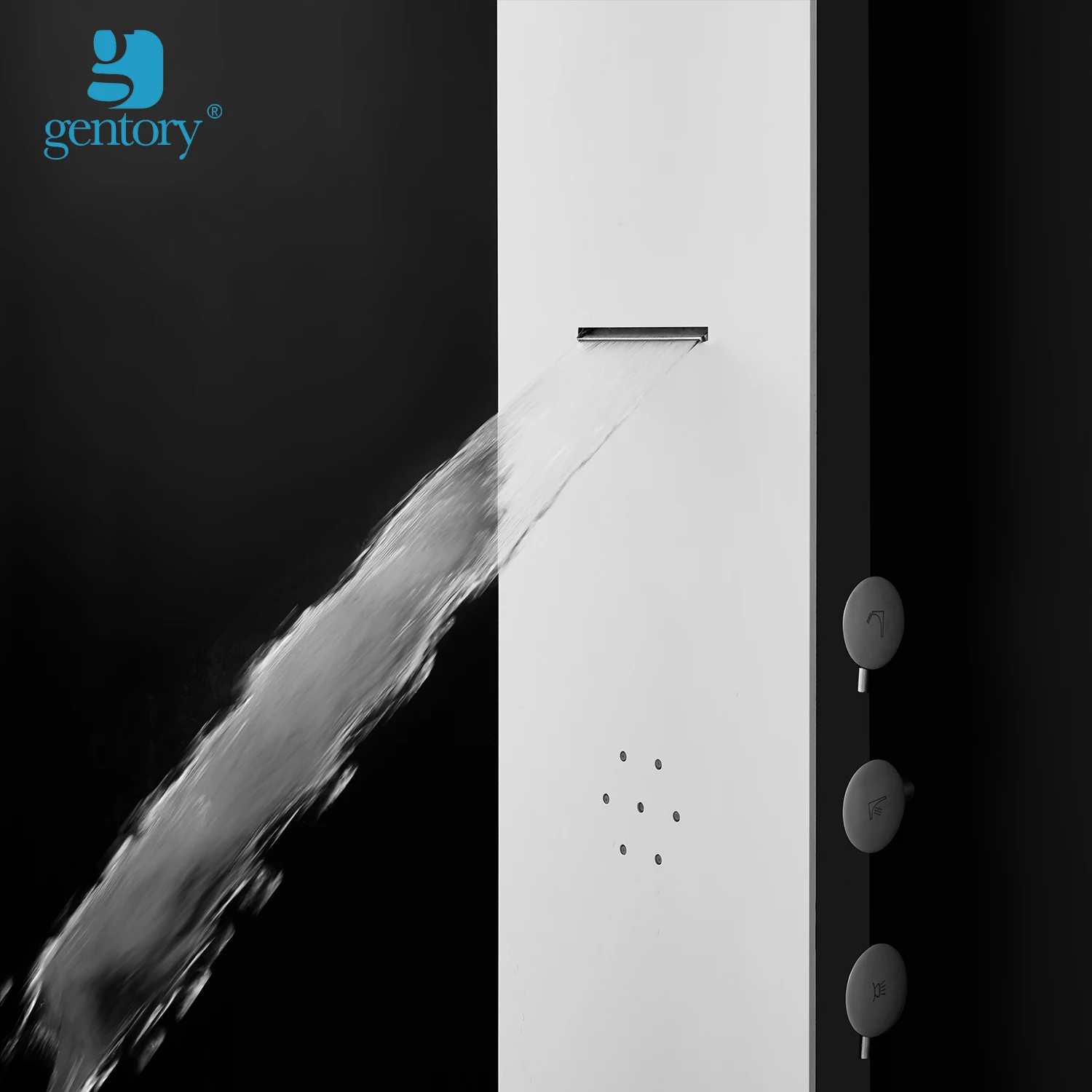 Popular Bath Shower Italy Design Aluminum Alloy Shower Panel - A051