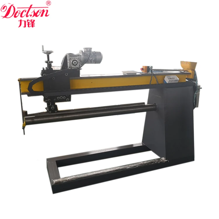 HVAC Round Duct Seam Closing Machine Galvanized Sheet Metal Air Duct Lock Seam Closing Machine