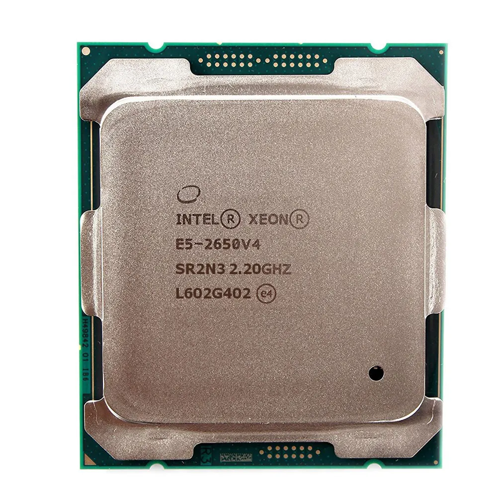 Intel Xeon E5-2650 V4 CPU Desktop Processor LGA 2011-3 Socket 2.2GHz 14 Nanometer Products Cache Main Place Stock Ready 100%