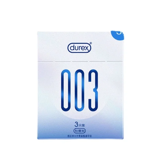 Durex Condoms 003 ultra-thin condoms 3 pack 6 pack non-latex condoms water-based polyurethane avoid