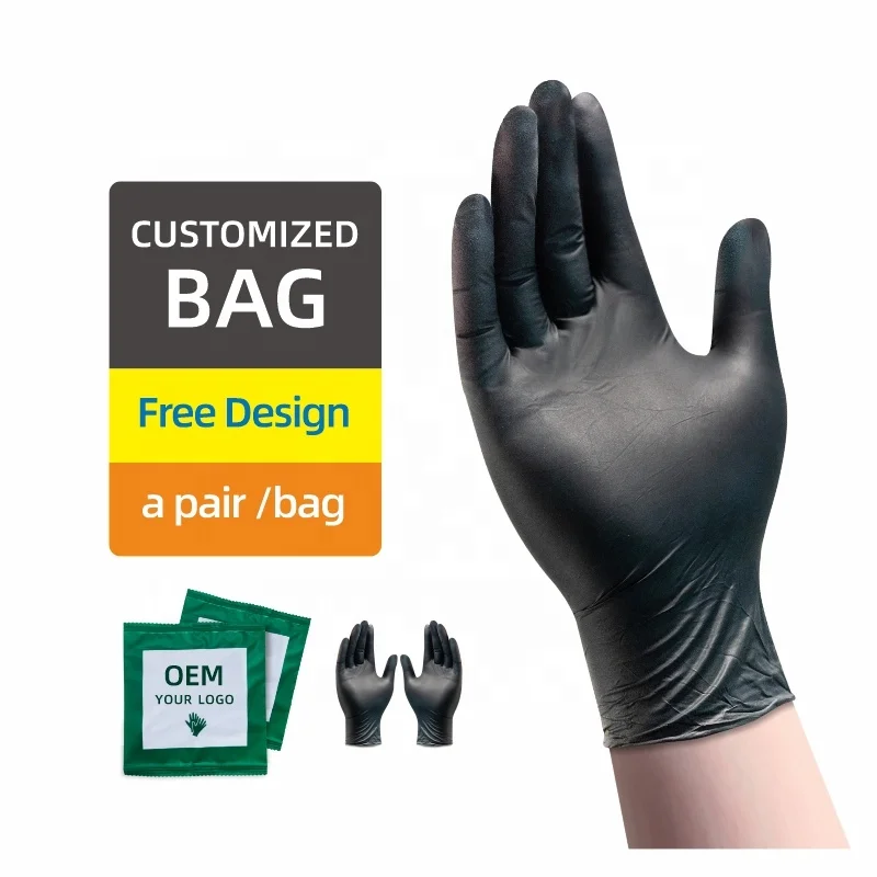 disposable nitirle  gloves