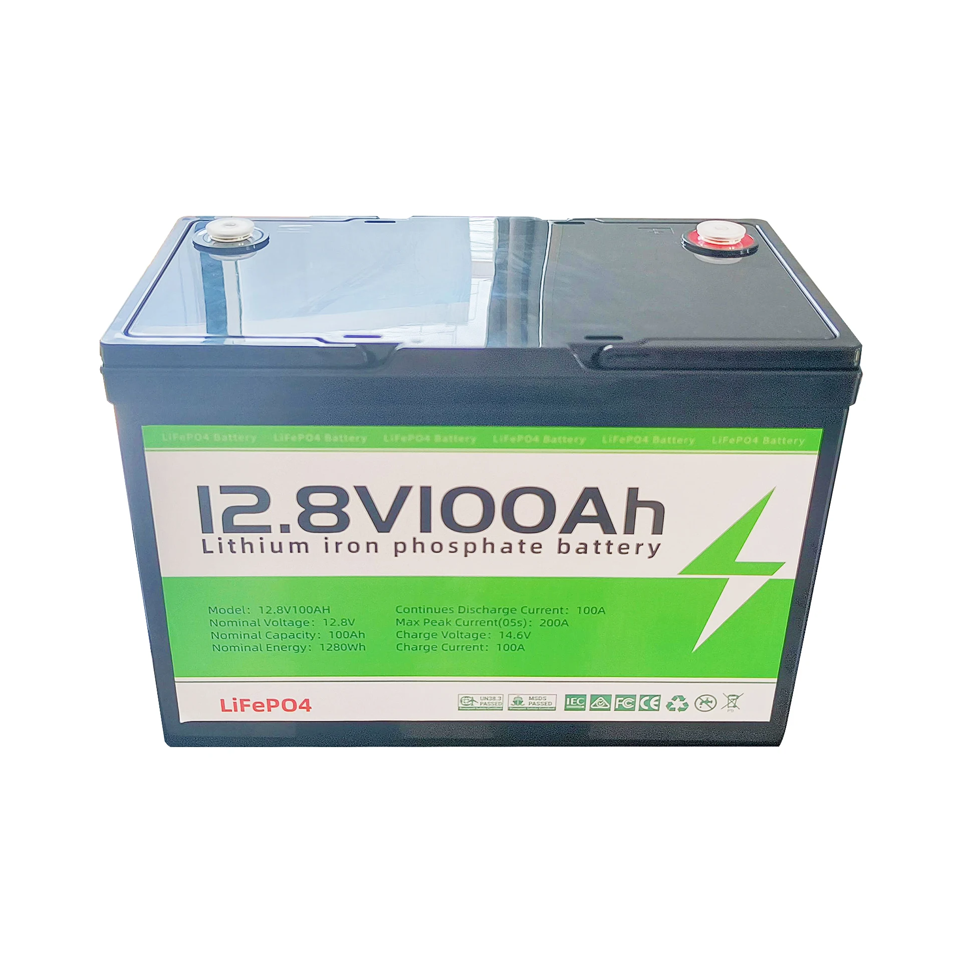 Литий-железо-фосфатная батарея 12V24V48V фотогальваническая накопитель энергии RV вилочный погрузчик PSU lifepo4 свинцово-литиевая