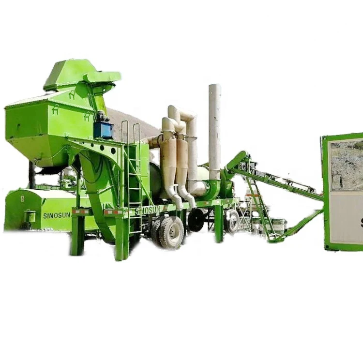 China Supplier 40TPH Mobile Type Asphalt Mixing Plant at Factory Price
