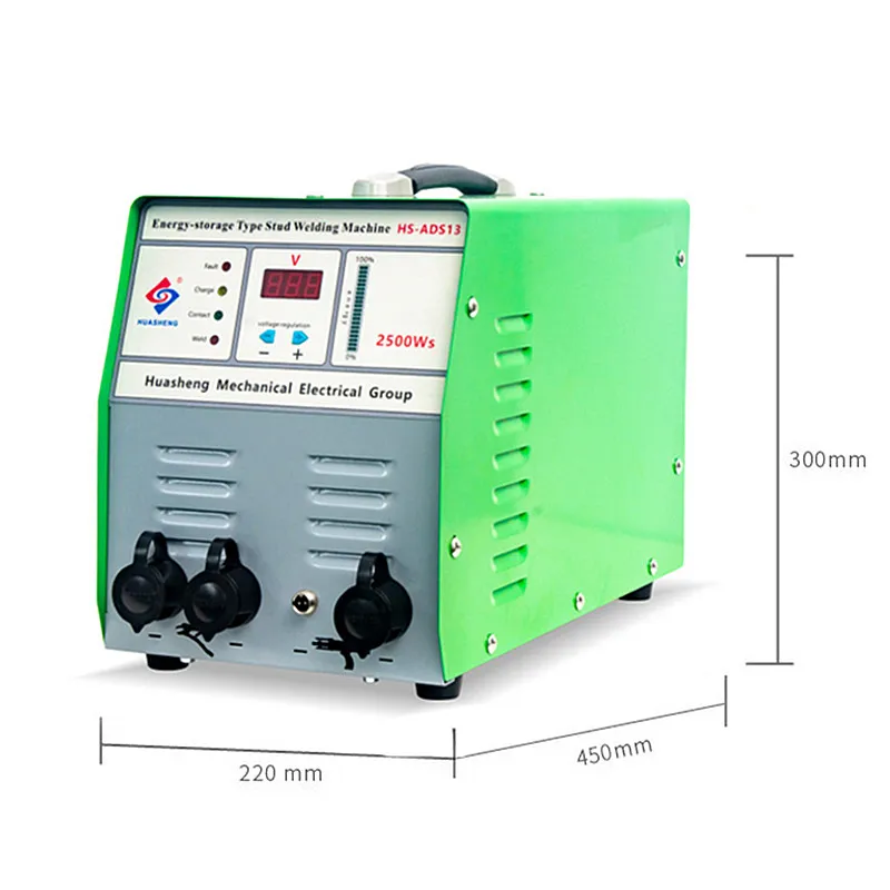 Capacitor discharge stud welding machine