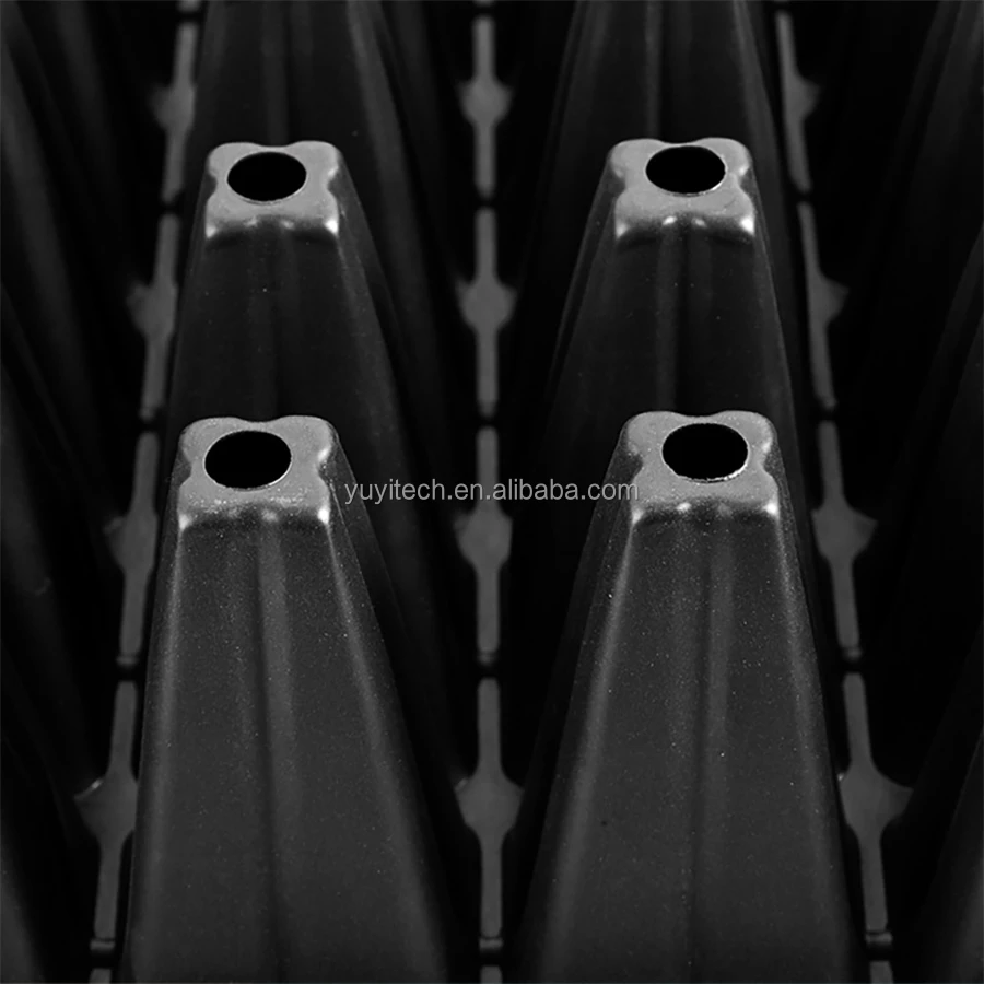 Deep 50 Holes Plastic Tree Seed Planter Nursery Trays for Forestry Propagation