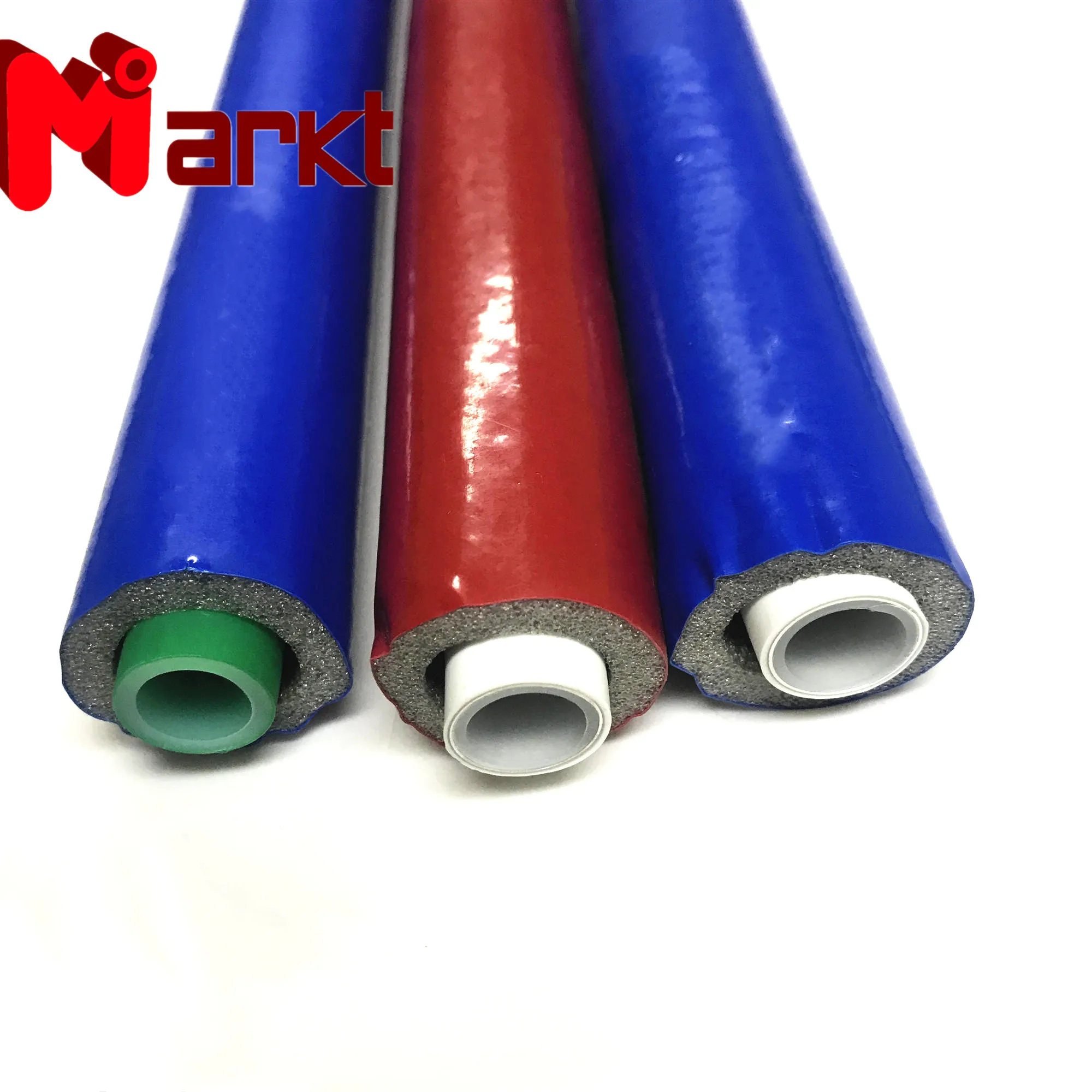 Pex pipe hot water heat insulation foam pipe roll insulated tube