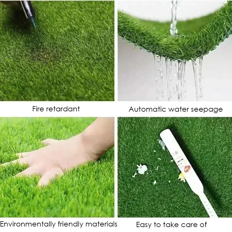 Customized Artificial Grass Carpet Garden Landscape Decor Plastic Carpet Mat lawn Artificial Turf Synthetic Grassss Mat