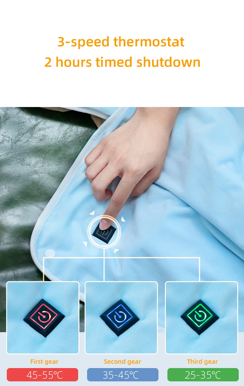 Горячая Распродажа, в наличии, оптовая продажа, теплые одеяла для домашних животных Iyunp с двойным Usb-разъемом, проволока, Гуандун, одеяла с электрическим подогревом для зимней кровати