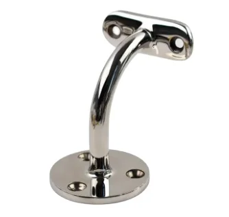 High Tensile Stainless Steel Handrail Bracket Fastener Modern Wrought Iron Architectural Staircase Decks Outdoor Use