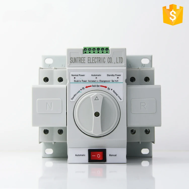 Factory Price ATS Automatic Change Over Switch 100A Automatic Transfer Switch ATS for Diesel Generator