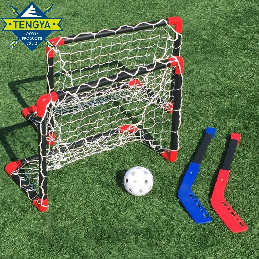 Indoor Outdoor Educational Kids plastic hockey goal children