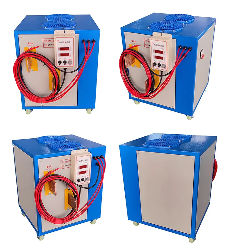 Manufacturer 1000A 12V galvanizing plant rectifier zinc plating high frequency electroplating power supply