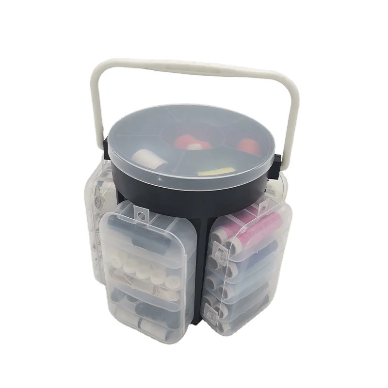 2020 US Amazon Popular Travel Sewing Accessories craft kit in plastic box