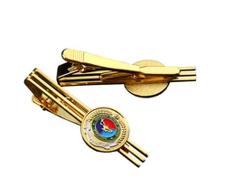 Custom Metal Luster Blank Tie Clip