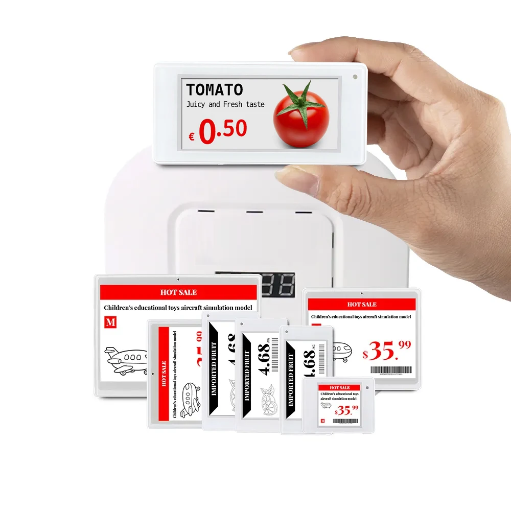 Smart Retail Store Solution LCD Digital Price Tag Smart Electronic Label Shelf System Factory Direct EPaper Display Groceries