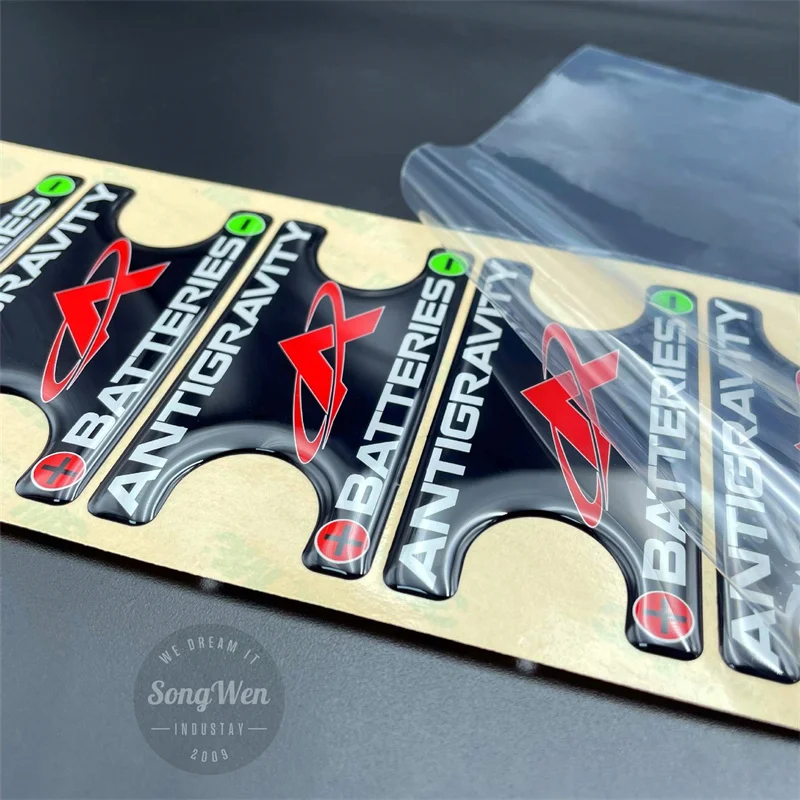 Custom Epoxy Personalized Logo Cartoon Self Adhesive Thick Waterproof Badge Sticker Clear Transparent Dome 3D Resin Stickers