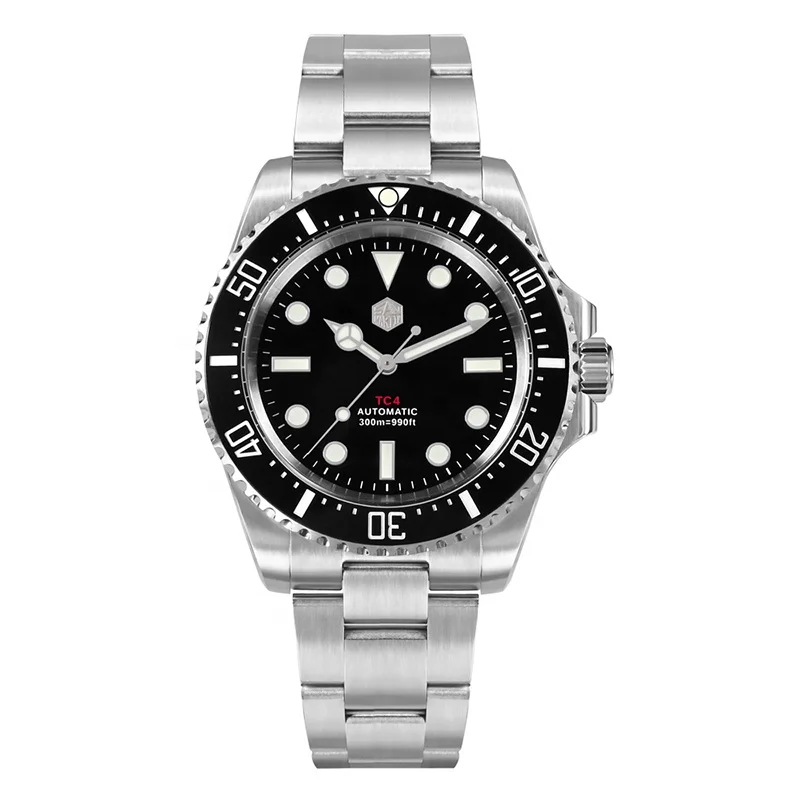 Luxury titanium alloy waterproof high quality automatic watch for men Mechanical Watch for men Sapphire Glass watch