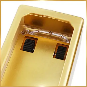 Newest Gold Brick Money Spraying Gun Spray Machine Money Gun Shooter Cash Cannon Rain Flying Color Super Money Gun