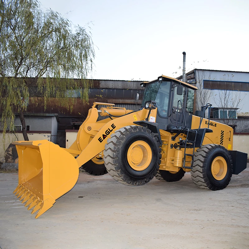 Hot Selling China Top Factory Price Earth Moving Machinery 5ton Articulated Wheel Loader ZL956 3cbm Bucket