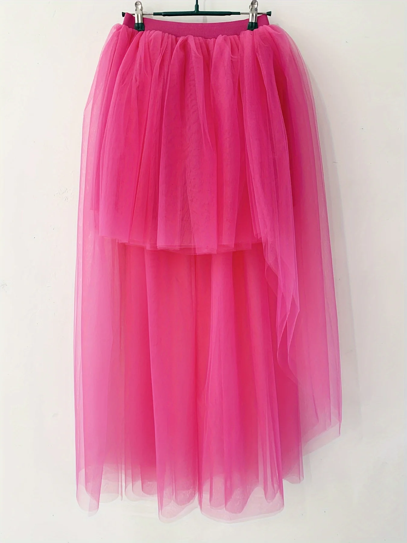 Hot Style Custom Solid Color Lady Skirt Sexy Summer Short Skirt Mesh Pleated Mini Tulle Women Skirts