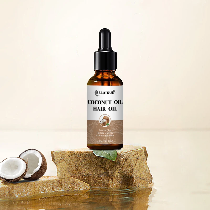 Wholesale Virgin Hair Care Oil Coconut Hair Care Repairing Damaged Scalp Essential Oil Smoothing Hair