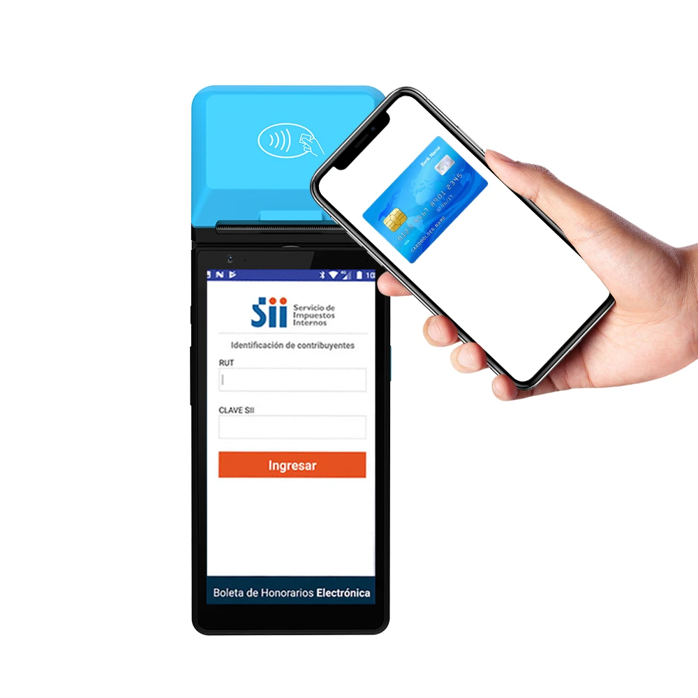 4G BT Wireless Handheld Mobile Android  Payment POS Terminal Z500