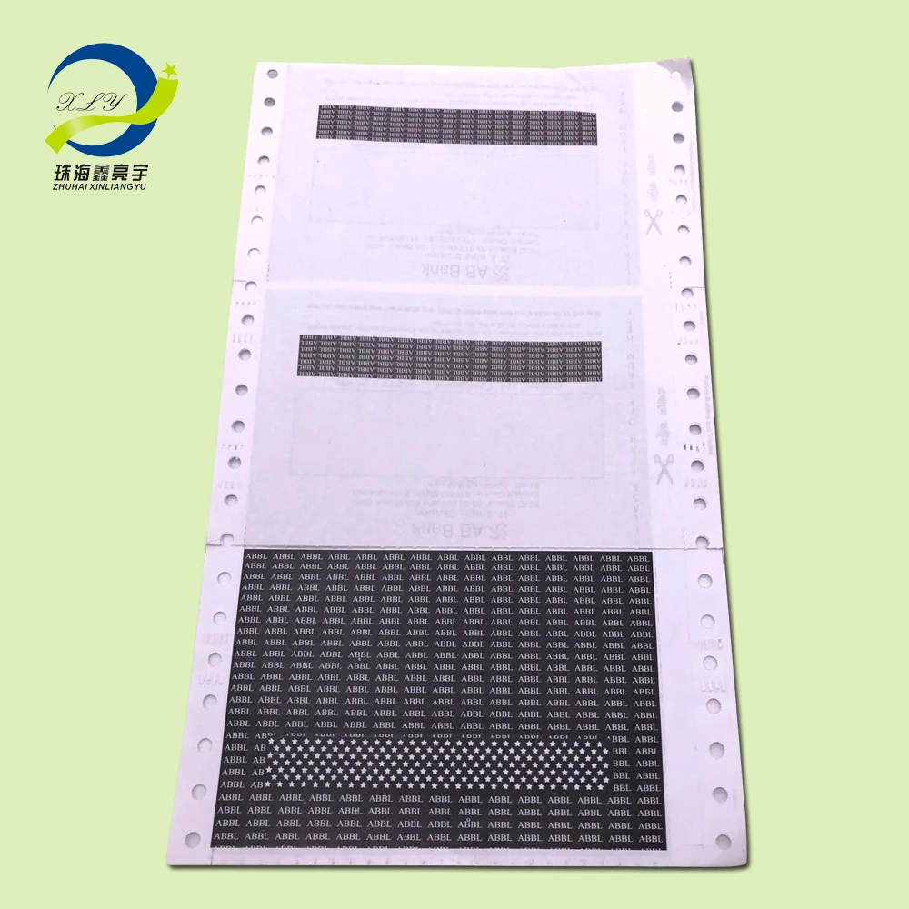 Made in china OEM color Secret envelope Three ply copy pin thermal paper envelope  2ply 3ply 4ply pin mailer printing