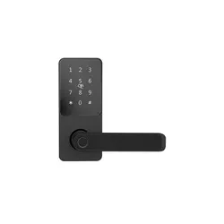 Tuya BLE Smart Aluminum Door Lock Biometric Fingerprint Security Anti-theft Digital Keyless Lock Smart Fingerprint Door Lock
