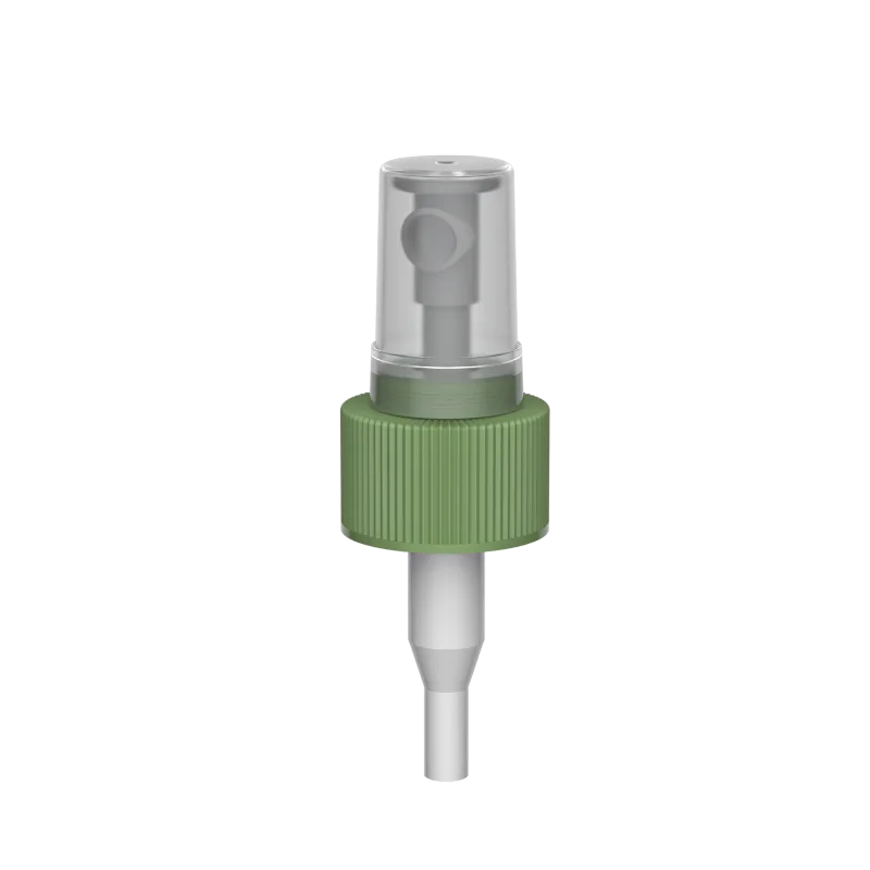 Green fine mist sprayer 24/410 cosmetic perfume spray for bottle