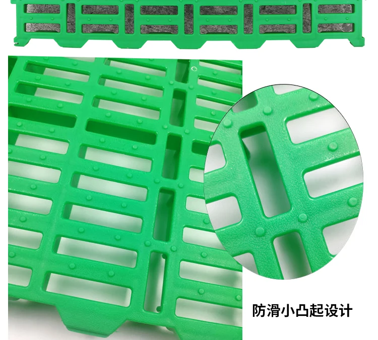 Pig Farming  Piggery equip Animal Husbandry slotted Slat Flooring Goat Plastic Pigs Goats Plastic Slatted Floor