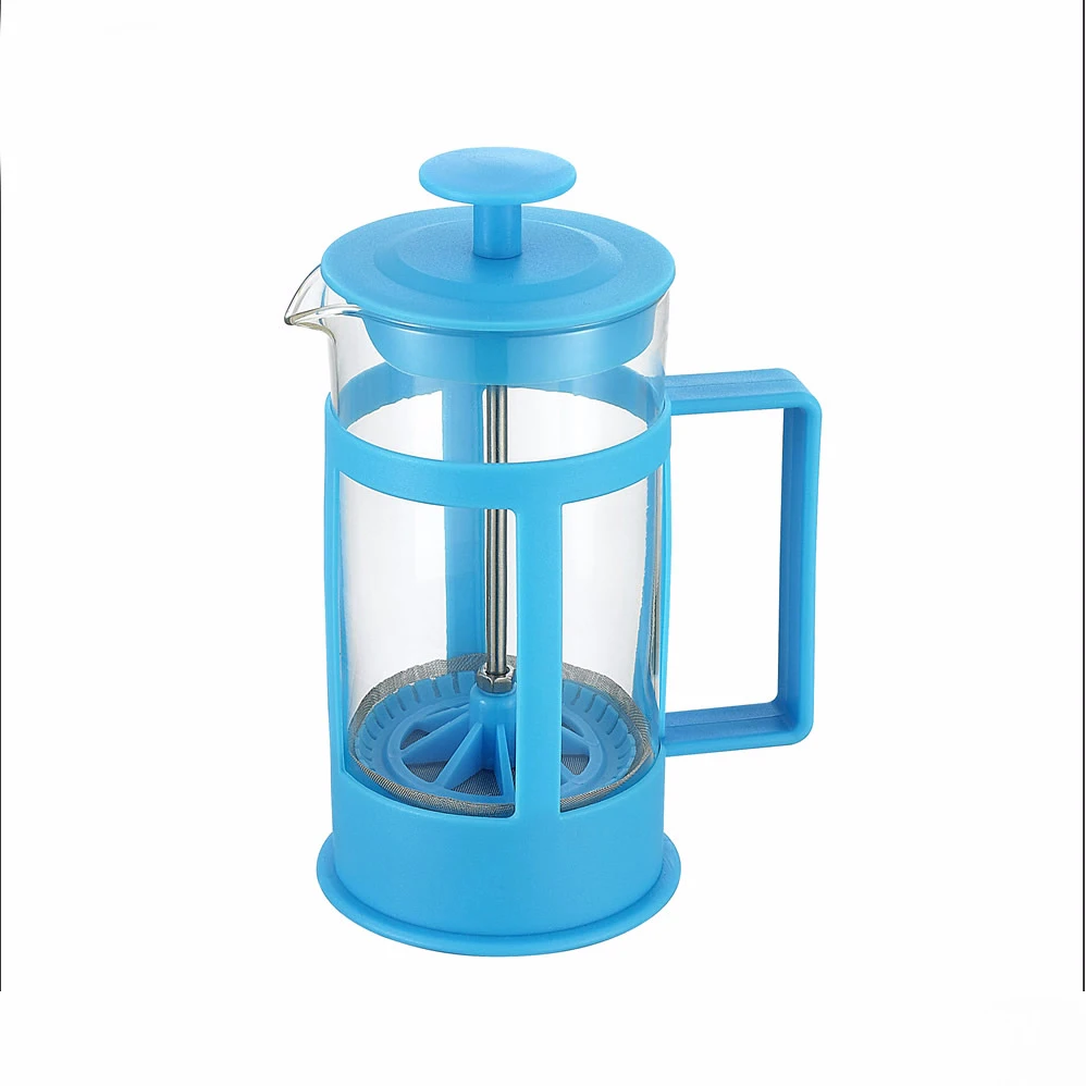 Heat Resistant Glass French Press 350/600/1000ml  Coffee Borosilicate Glass Percolator Glass Coffee Pot