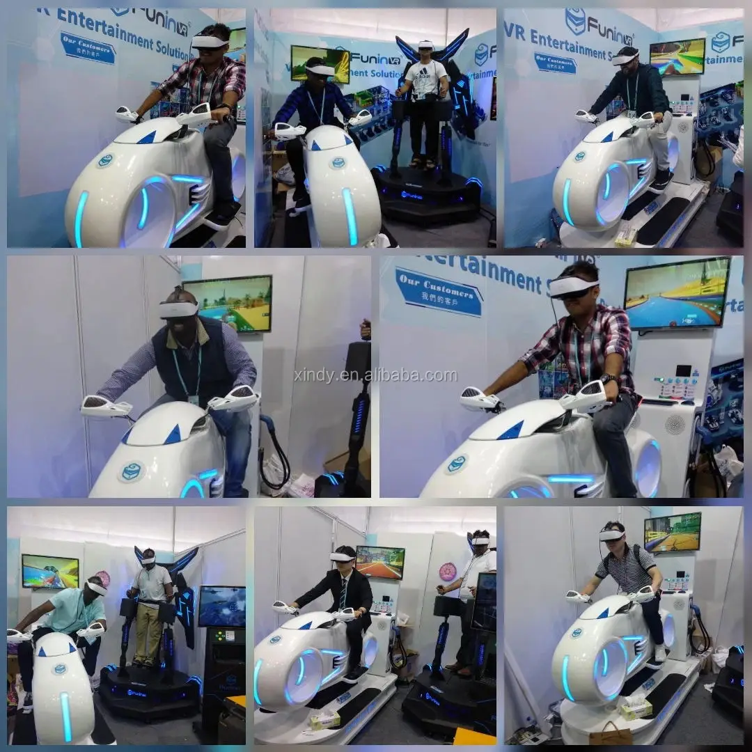 Zhuoyuan Iso 9001 Factory Supplier 9d Vr Game Vr Racing Moto Hot Vr Park Racing Motorcycles game simulator Racing