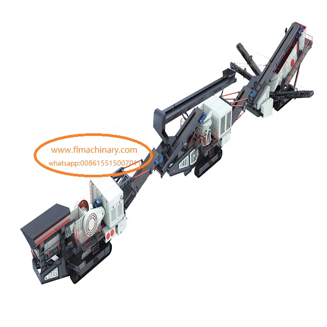 Crawler mobile crushing plants