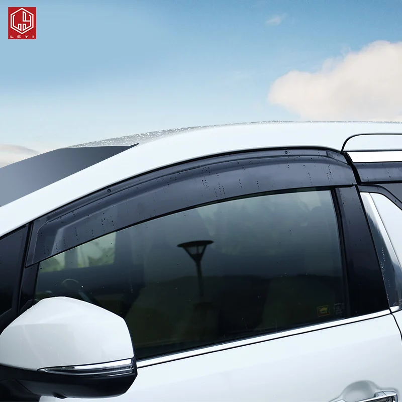 
Car Accessories 304 Stainless Steel Material Doors Visor Rain For Alphard/vellfire 2015-2020 