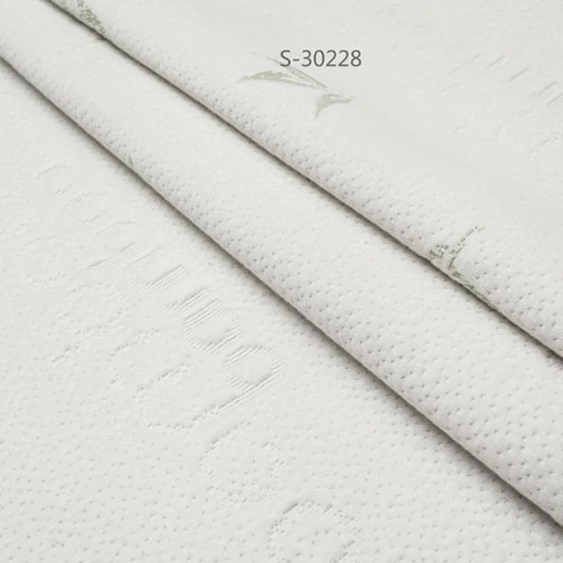 
30% Bamboo 70% Polyester Knitted Organic Bamboo Fabric for Mattress Pillow 