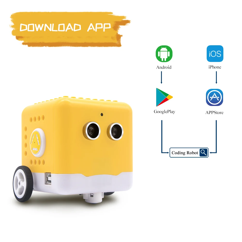  Многофункциональный программируемый робот-автомобиль Kidsbits для самостоятельной сборки Обучающий Arduino 7 +