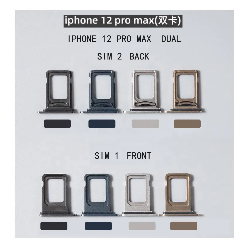 Замена слота для держателя SIM-карты совместим с 12 13 pro