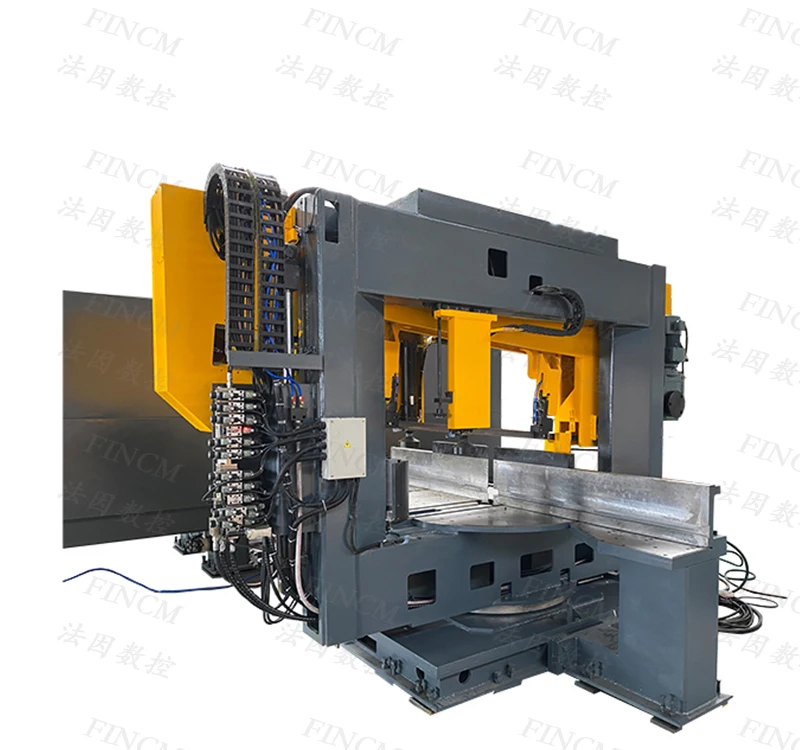DMS1206 FINCM H-Beam обработка CNC сверление и пила комбинированный станок