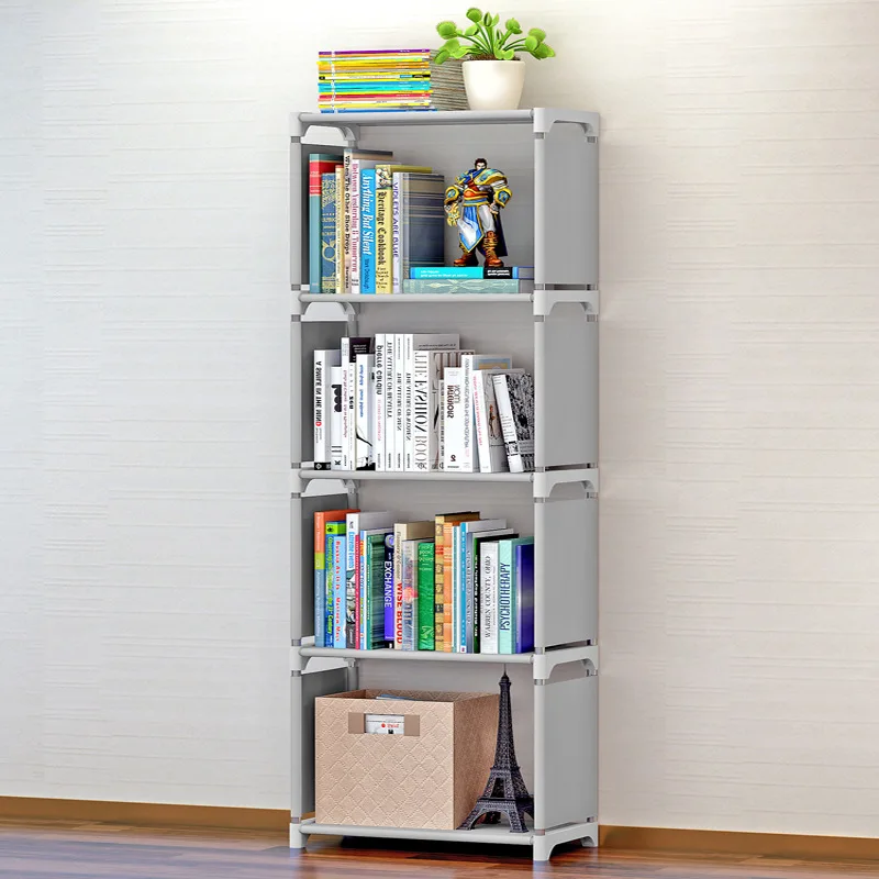 modern Floor Standing Book Storage Rack, corner metal kids bookcase bookshelf