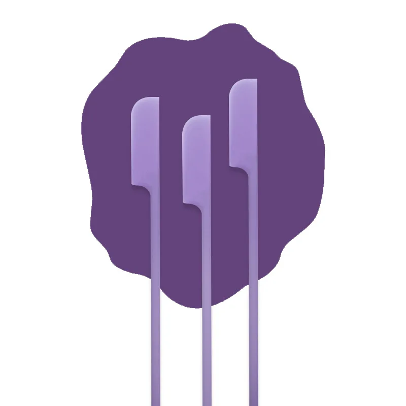 
Мягкая банка, скребки для торта, кухонные инструменты и гаджеты, набор аксессуаров, 4 шт., удлиненные удобные мини-шпатели для макияжа 