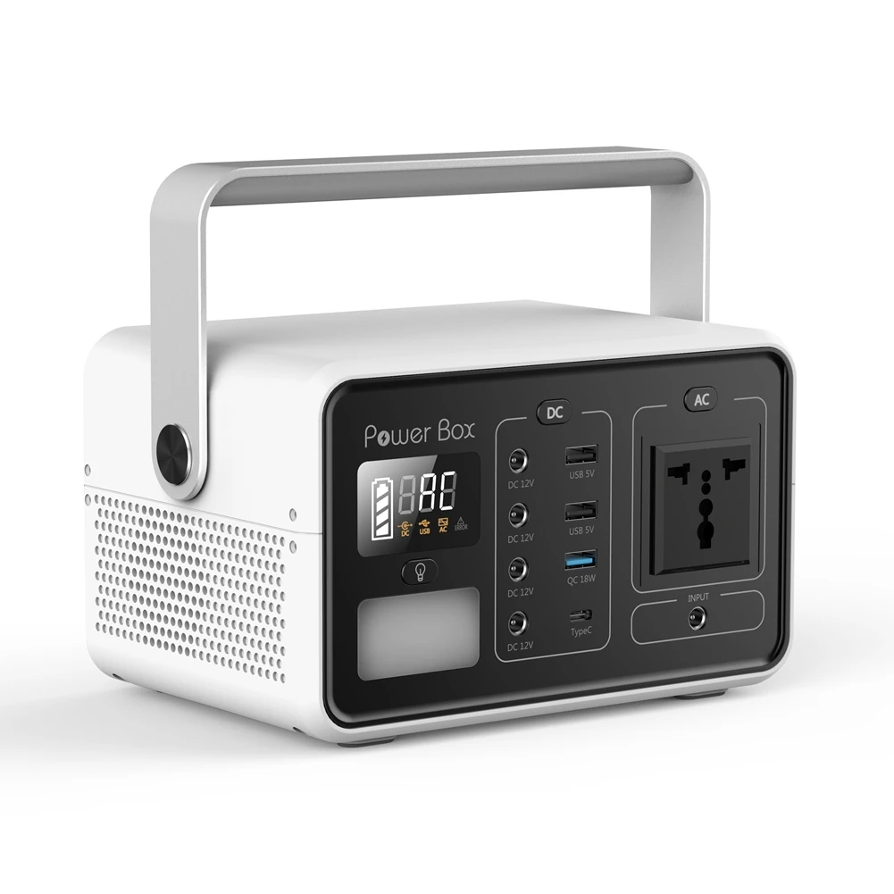Wholesale 200W 110V Outdoor Camping Emergency Rechargeable LiFePO4 Battery Backup Portable Power Station ithium ion batteries