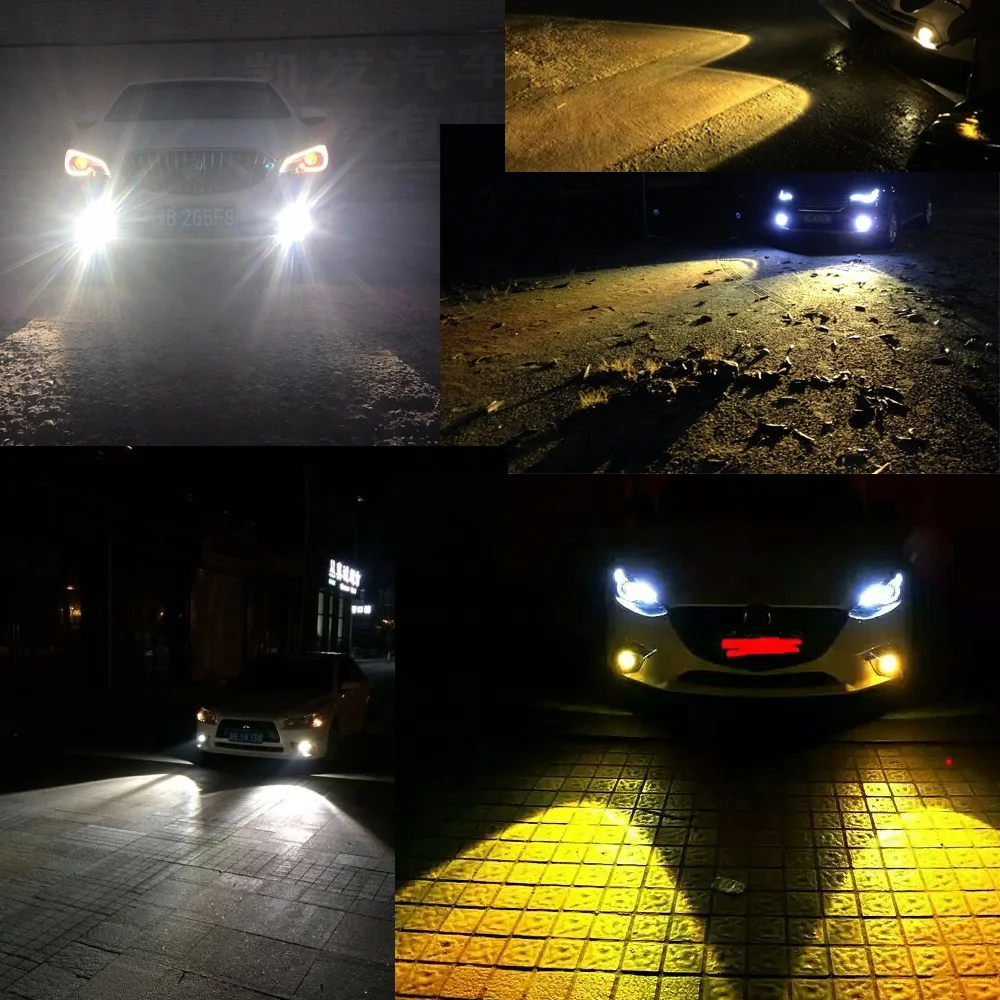 
TAOCHIS M6 2.5 inch Bi-Xenon HID Auto Car Fog Light Projector Lens Hi/Lo Universal Fog Lamp Car H11 Bulbs Retrofit 