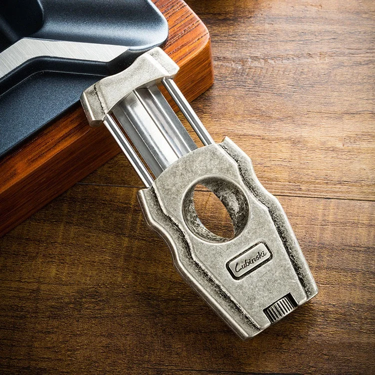 Metal Smoking Tools Double Blade Cigar Cutter