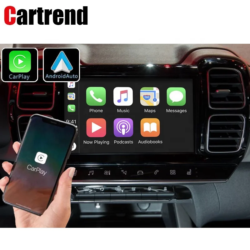 For Citroen Peugeot C4 RNEG SMEG NAC Picasso DS4 DS3 308 508 208 200 Wireless Carplay Android Auto Decoder Box