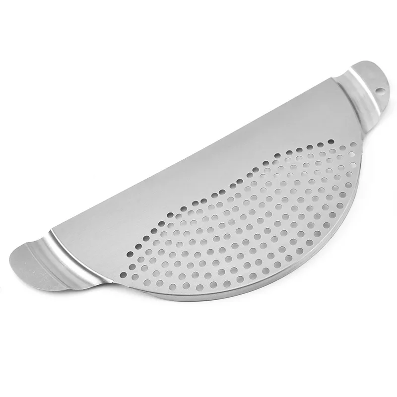 Strainer Stainless Steel Pasta Spaghetti Practical Draining Tool Pot Strainer Pan Drainer for Home Kitchen
