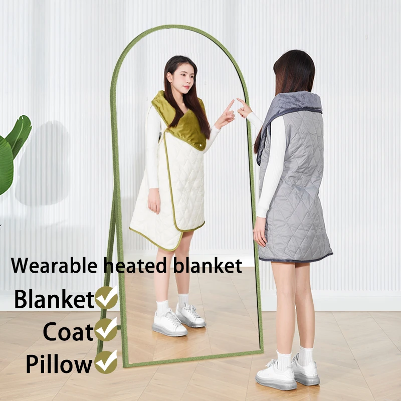 Custom LOGO Hot Selling Heating Blanket Throw USB 2A Charging Warm Baby Heated Hot Electric Blanket