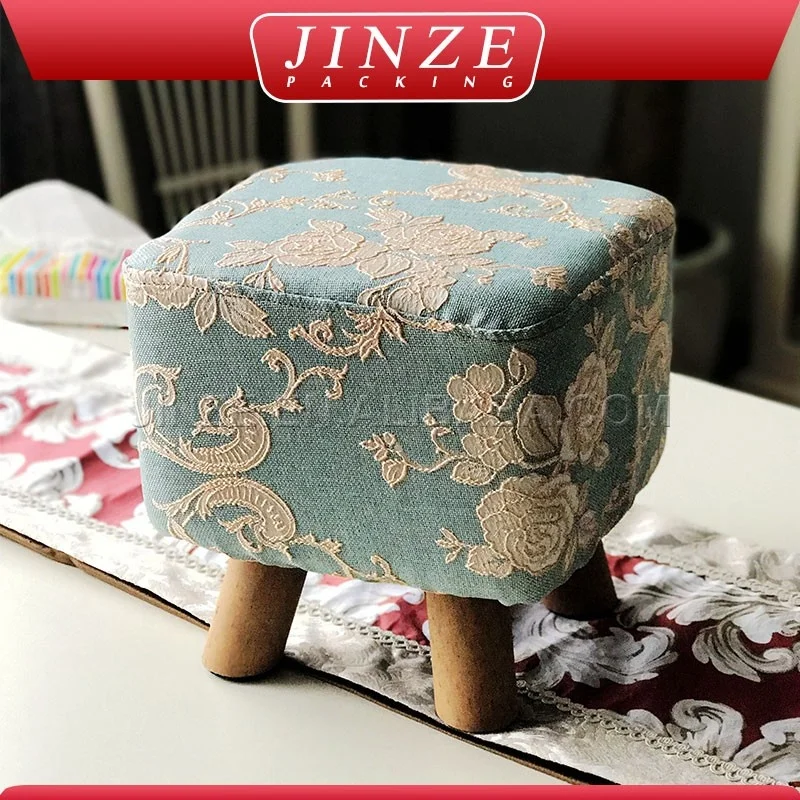
High demand export products pouffe ottoman footstool 