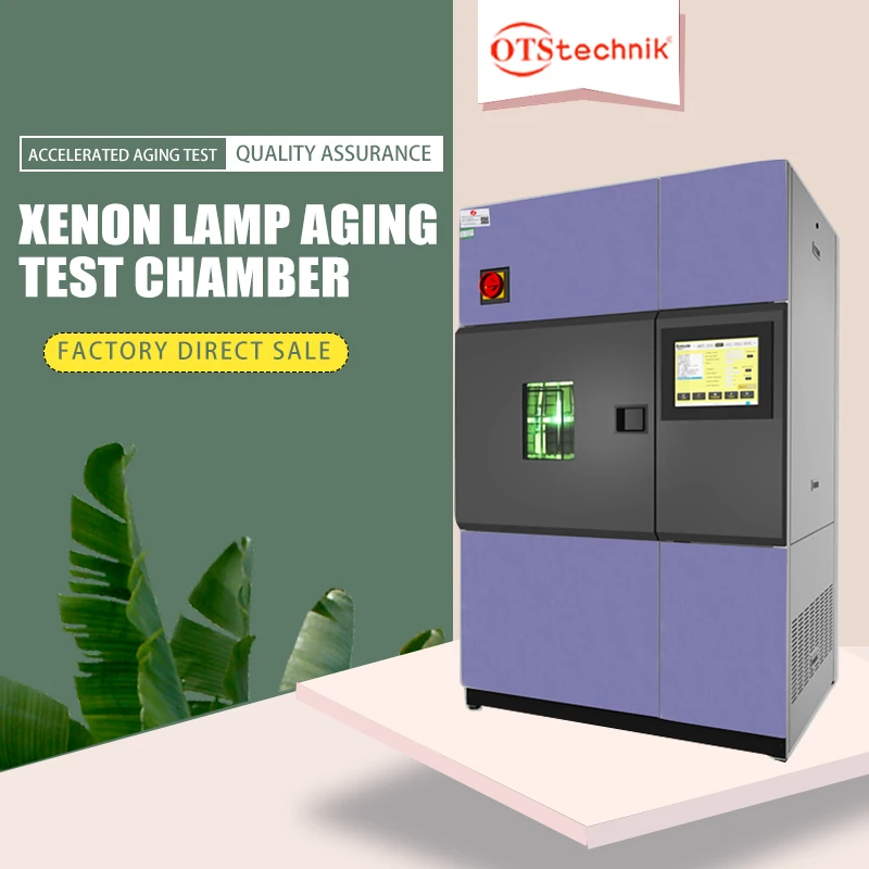 OTS Xenon Climate Aging Test Chamber/Xenon Arc Lamp Solar Simulator/Xenon Accelerated Weathering Test Machine