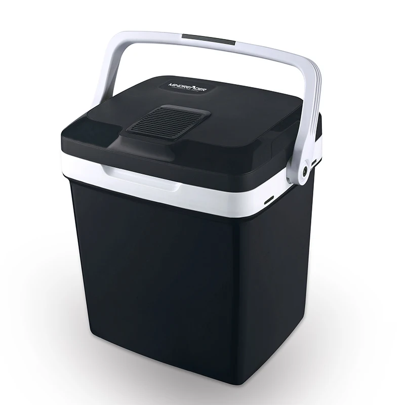 Discount Black Grey DC 12 Volt Portable Outdoor Warm Cold Mini   Fridge for Summer Picnic Fishing Coolerbox