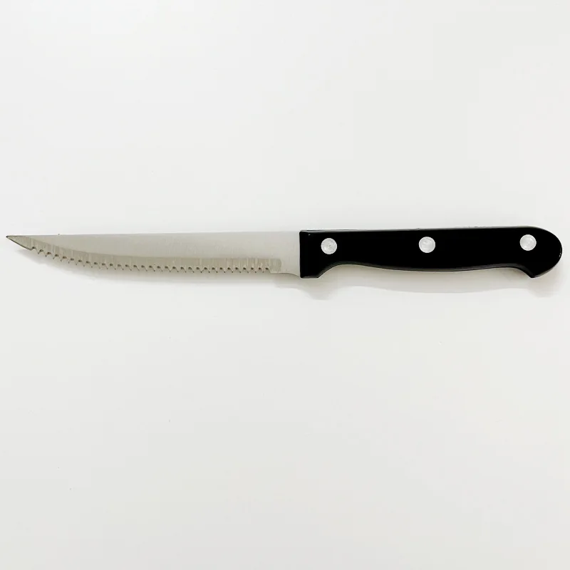 Steak Knife Set Stainless Steel Sharp Serrated Steak Knife for Kitchen Restaurant Tableware Camping